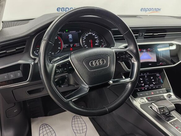 2020 Audi A6 40 TDI V (C8), чёрный - вид 6
