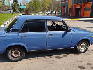 2004 Lada (ВАЗ) 2107, синий, 100000 рублей, вид 4