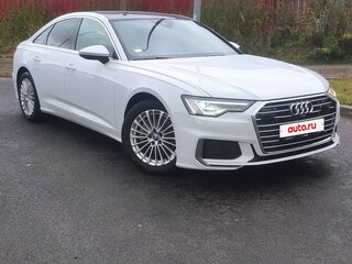 2020 Audi A6 45 TFSI V (C8), белый, 4200000 рублей, вид 2