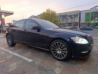 2007 Mercedes-Benz S-Класс 500 Long V (W221), синий, 1250000 рублей, вид 3