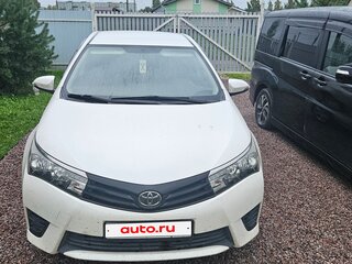 2013 Toyota Corolla XI (E160, E170, E180), белый, 1200000 рублей, вид 3