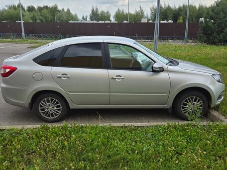 2022 Lada (ВАЗ) Granta I Рестайлинг, серый, 750000 рублей, вид 2