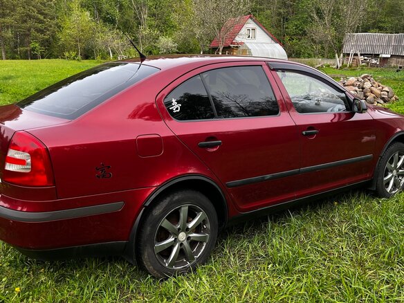 2008 Skoda Octavia II (A5), красный, 449000 рублей - вид 3