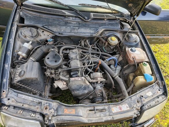 1992 Audi 100 IV (C4), синий, 165000 рублей - вид 25