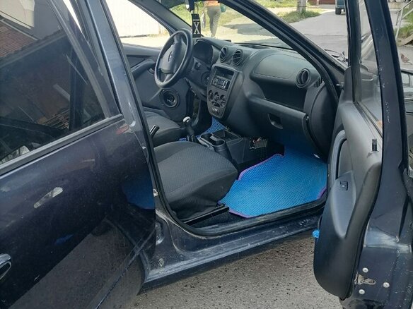 2012 Lada (ВАЗ) Granta I, синий, 340000 рублей - вид 7