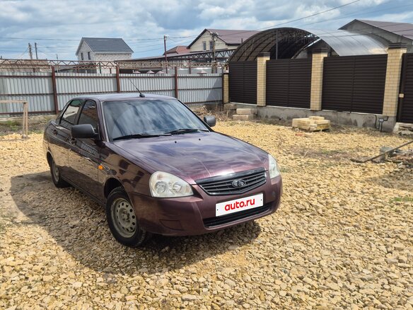 2013 Lada (ВАЗ) Priora I, пурпурный, 500000 рублей - вид 1