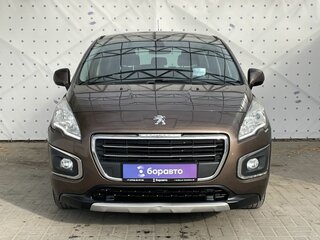 2014 Peugeot 3008 I Рестайлинг, коричневый, 930000 рублей, вид 3