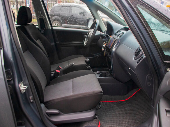 2008 Suzuki SX4 I (Classic), серый, 739000 рублей - вид 13