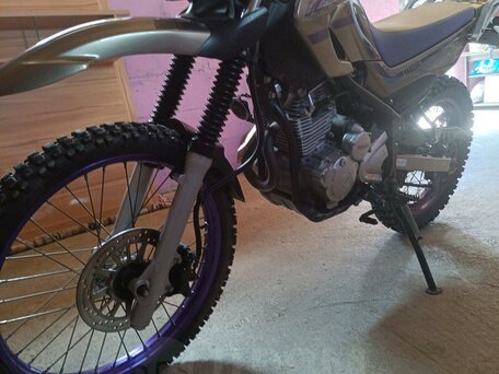 2007 Yamaha XT250 Serow, фиолетовый, 400000 рублей, вид 5