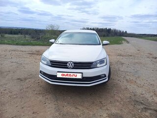 2015 Volkswagen Jetta VI Рестайлинг, белый, 1000000 рублей, вид 2
