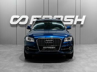2014 Audi Q5 I (8R) Рестайлинг, синий, 1670000 рублей, вид 3