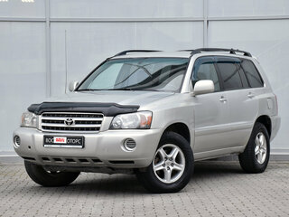 2001 Toyota Highlander I (XU20), серебристый, 985000 рублей, вид 1