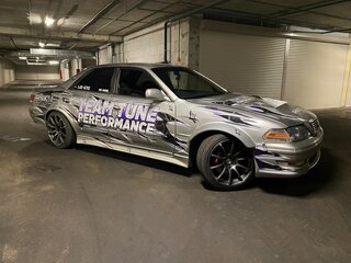1996 Toyota Mark II VIII (X100), серебристый, 1300000 рублей, вид 1