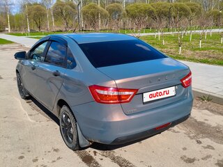 2017 Lada (ВАЗ) Vesta I, серый, 839000 рублей, вид 4