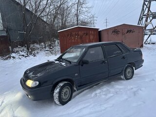 2006 Lada (ВАЗ) 2115, чёрный, 125000 рублей, вид 1
