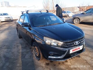 2016 Lada (ВАЗ) Vesta I, чёрный, 480000 рублей, вид 2