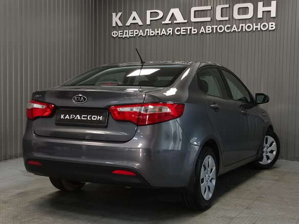 2012 Kia Rio 4-speed III, серый, 897000 рублей - вид 1