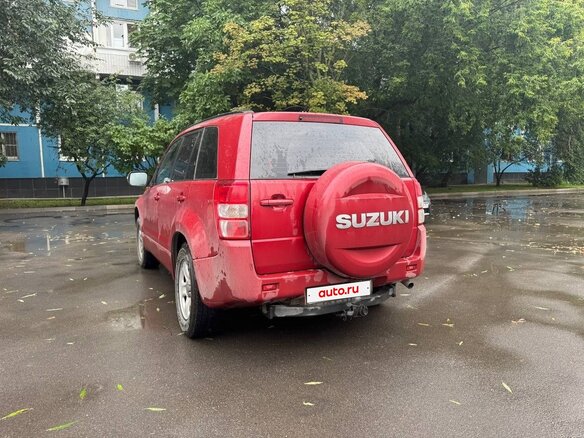2011 Suzuki Grand Vitara II Рестайлинг, красный - вид 5