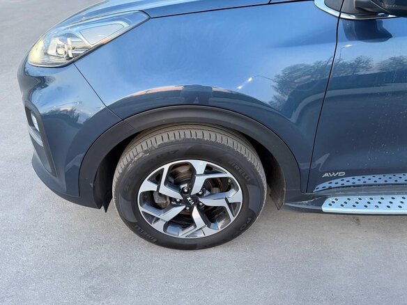 2021 Kia Sportage IV Рестайлинг, синий, 2490000 рублей - вид 14