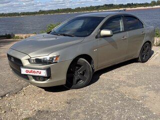 2007 Mitsubishi Lancer X, бежевый, 350000 рублей, вид 1
