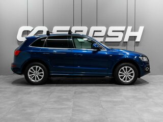 2014 Audi Q5 I (8R) Рестайлинг, синий, 1670000 рублей, вид 5