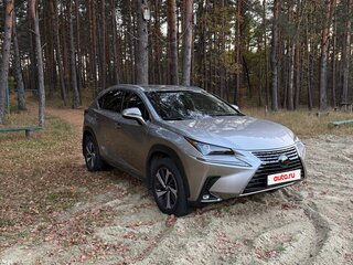 2018 Lexus NX 300 I Рестайлинг, серебристый, 3700000 рублей, вид 3