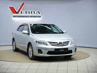 2011 Toyota Corolla X (E140, E150) Рестайлинг, серебристый, 770000 рублей, вид 3
