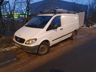 2006 Mercedes-Benz Vito II (W639), белый, 650000 рублей, вид 2