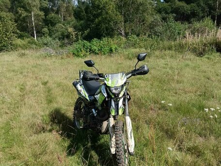 2020 Racer Enduro, зелёный, 110000 рублей, вид 4