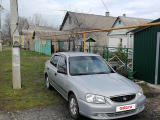2006 Hyundai Accent ТагАЗ II, серебристый, 375000 рублей, вид 3