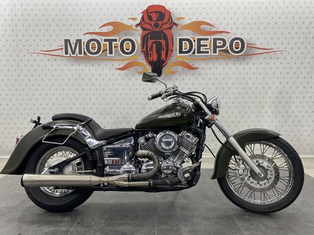 1998 Yamaha XVS400 Drag Star, зелёный, 340000 рублей, вид 1