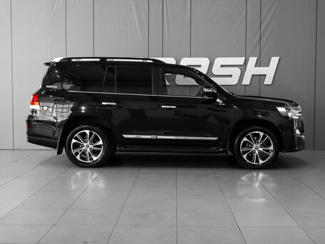 2019 Toyota Land Cruiser 200 Series Рестайлинг 2, чёрный, 6798000 рублей, вид 5