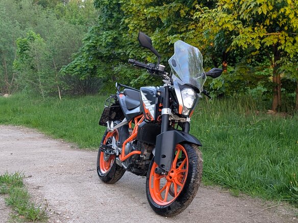 2014 KTM 390 Duke, чёрный, 260000 рублей - вид 5