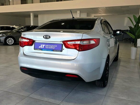2012 Kia Rio III, серебристый, 949000 рублей - вид 7