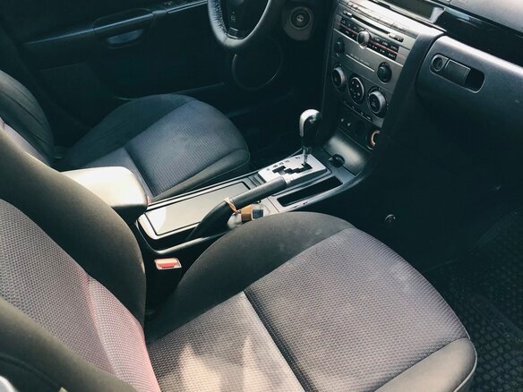 2006 Mazda 3 I (BK) Рестайлинг, красный, 470000 рублей - вид 9