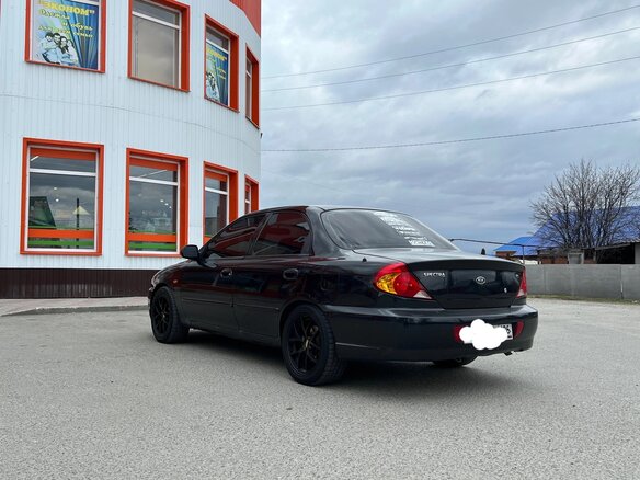 2007 Kia Spectra I Рестайлинг 2, чёрный, 249999 рублей - вид 6