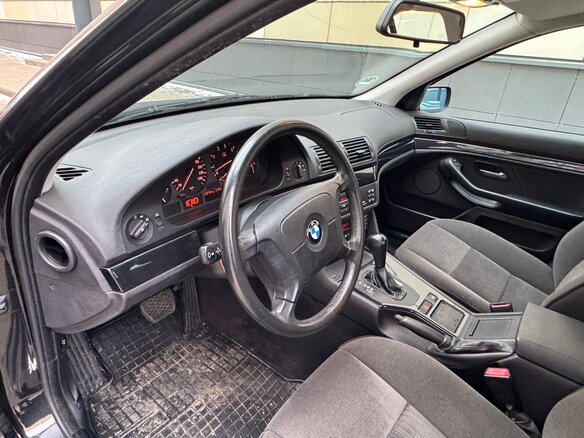 1997 BMW 5 серии 520i IV (E39), чёрный, 2498000 рублей - вид 6