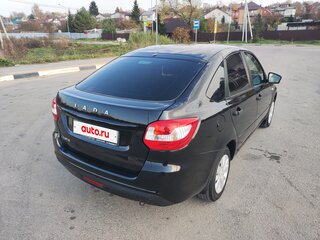 2019 Lada (ВАЗ) Granta I Рестайлинг, чёрный, 495000 рублей, вид 3