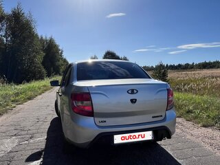 2012 Lada (ВАЗ) Granta I, серебристый, 375000 рублей, вид 4
