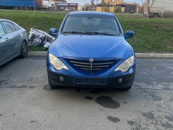 2007 SsangYong Actyon 4-speed I, синий, 720000 рублей - вид 1