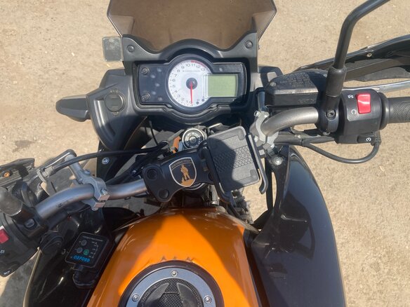 2013 Kawasaki Versys 650, чёрный, 450000 рублей - вид 15