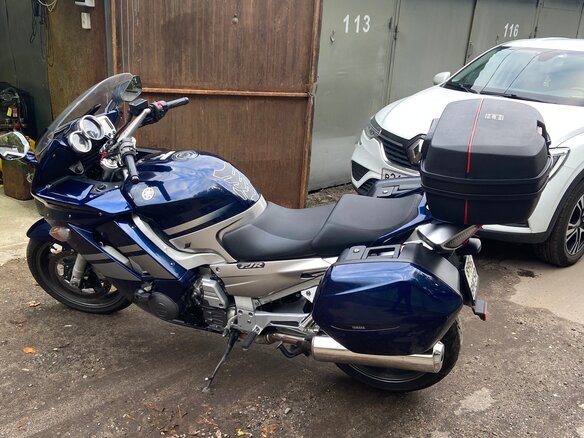 2006 Yamaha FJR1300, синий, 650000 рублей - вид 11