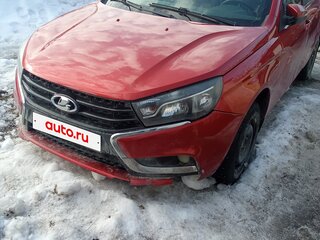2016 Lada (ВАЗ) Vesta I, красный, 650000 рублей, вид 3