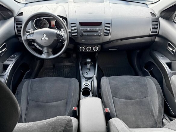 2008 Mitsubishi Outlander II, красный, 710000 рублей - вид 7