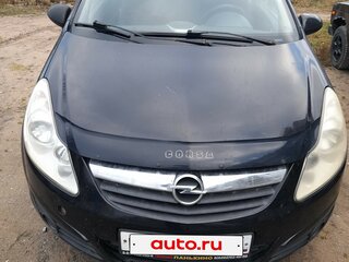 2007 Opel Corsa D, чёрный, 240000 рублей, вид 1