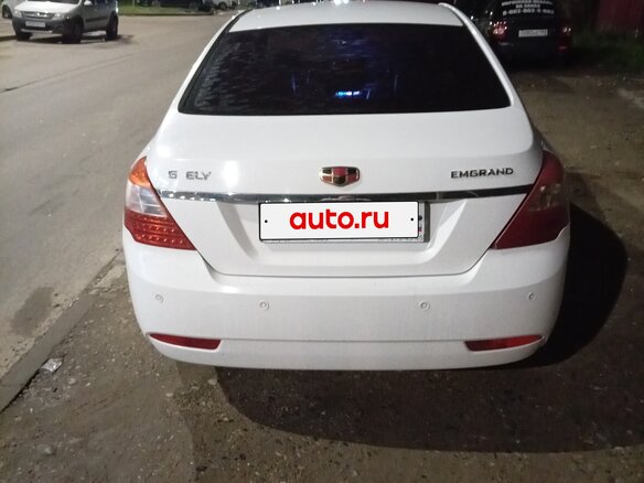 2014 Geely Emgrand EC7, белый