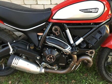 2021 Ducati Scrambler 800, красный, 450000 рублей, вид 4