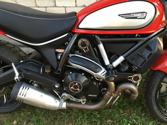 2021 Ducati Scrambler 800, красный, 450000 рублей - вид 3