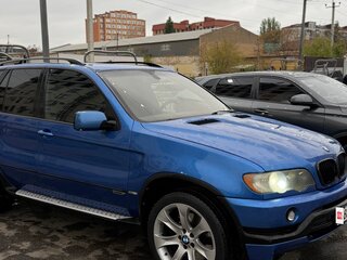 2002 BMW X5 4.6is I (E53), синий, 870000 рублей, вид 5