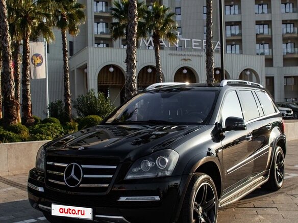 2011 Mercedes-Benz GL-Класс 500 I (X164) Рестайлинг, чёрный, 2300000 рублей